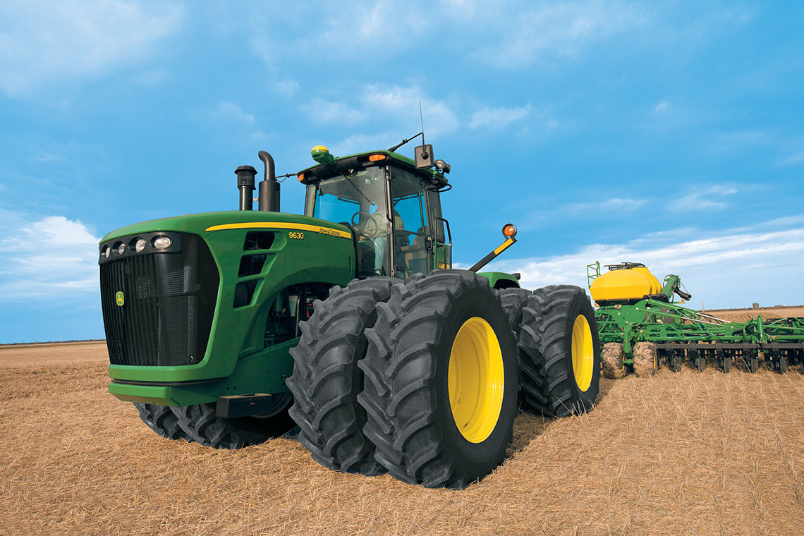 John Deere 9030er Series equipped with Cleanfix reversible fan | © John Deere GmbH & Co. KG